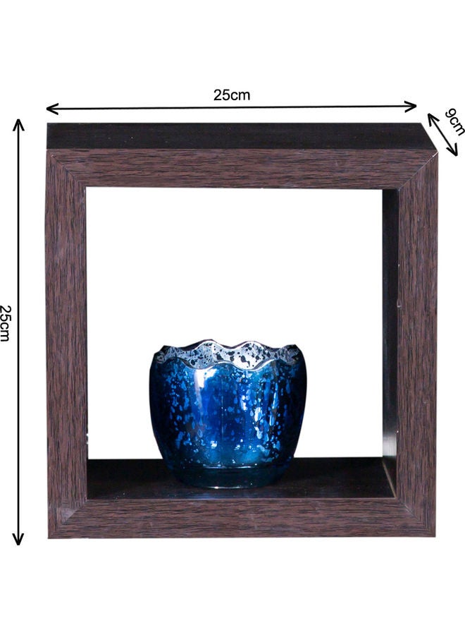 دبيلو تي- إيزي كير طقم رفوف خشبية جدارية مكون من 3 قطع خشب البلوط 25 x 25 x 9سم - Image 4