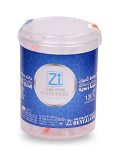 zi Dental Floss Picks Blue  - Image 1
