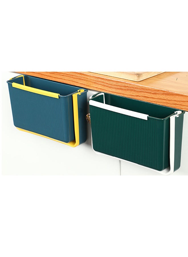 O Ozone Kitchen Hanging Trash Can Blue 7x21.8x15cm  - Image 2