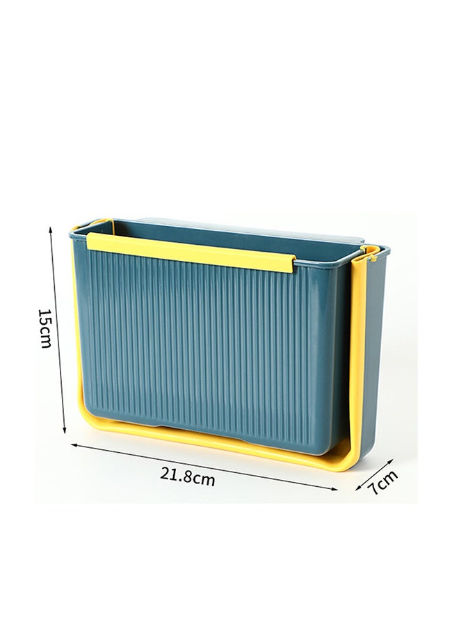 O Ozone Kitchen Hanging Trash Can Blue 7x21.8x15cm  - Image 3