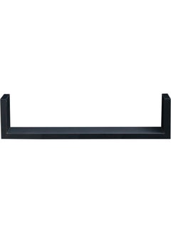 U-Shaped Floating Shelves Black 42.5x10.2x10.2cm