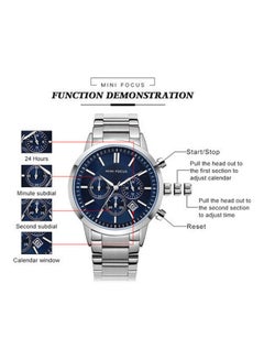 Men's Metal Analog Watch Mf0188G - v1635411889/N51619382A_3