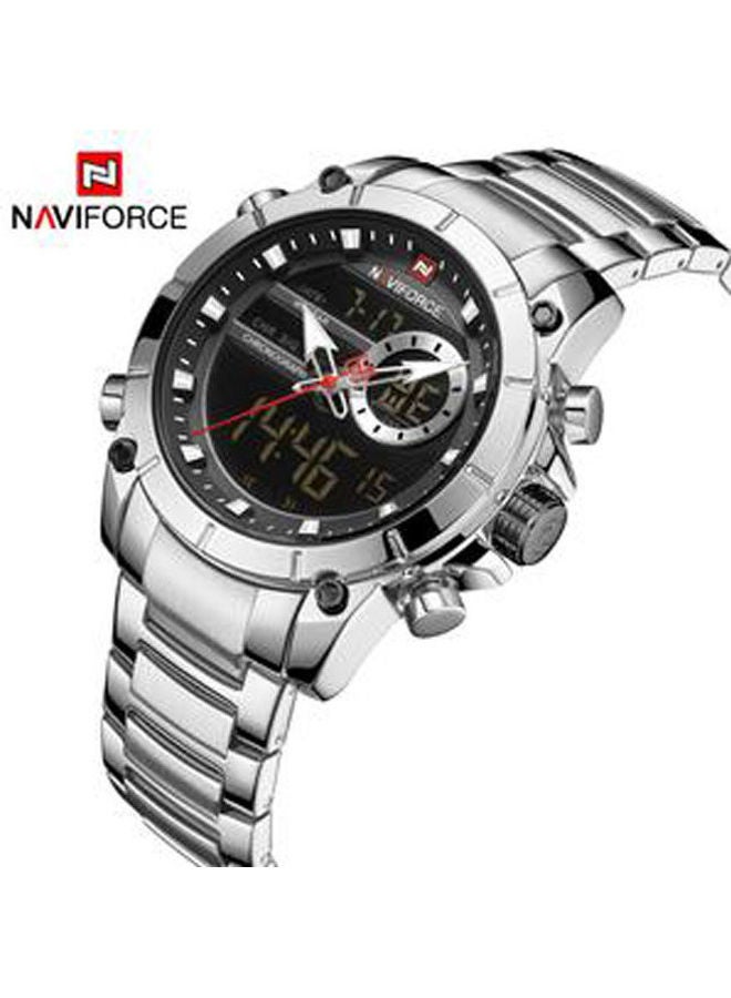 Men's Metal Analog Watch Nf9193Mb - v1635411891/N51619368A_2