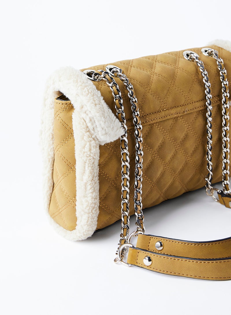GUESS - Cessily Convertible Crossbody Bag Nutmeg - Image 1