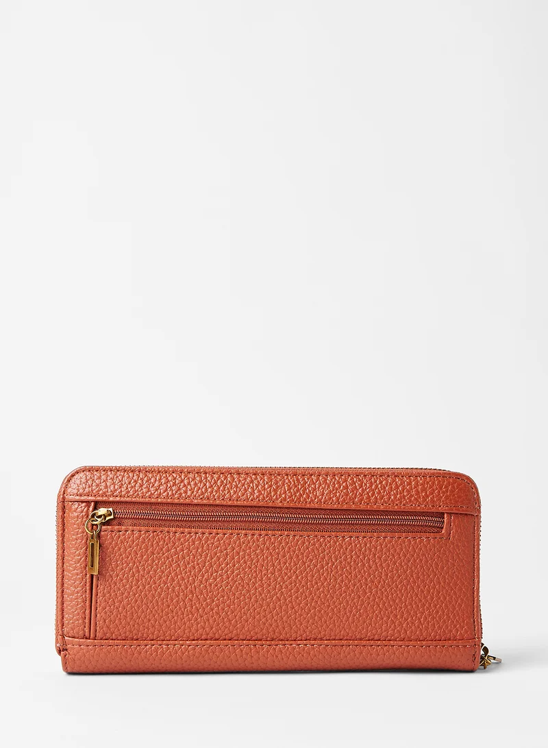GUESS Downtown Chic Zip Around Wallet