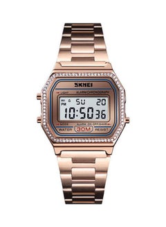SKMEI Women's Stainless Steel Digital Watch 1474 