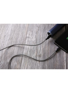 Aukey Braided Nylon USB 2.0 to Micro USB Cable 2M AM2 Black  - Image 2