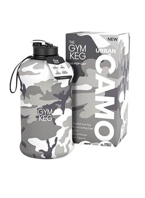 BPA Free Plastic Gallon Hydro Jug Large Eco Friendly Reusable Bottles 2.2Liters
