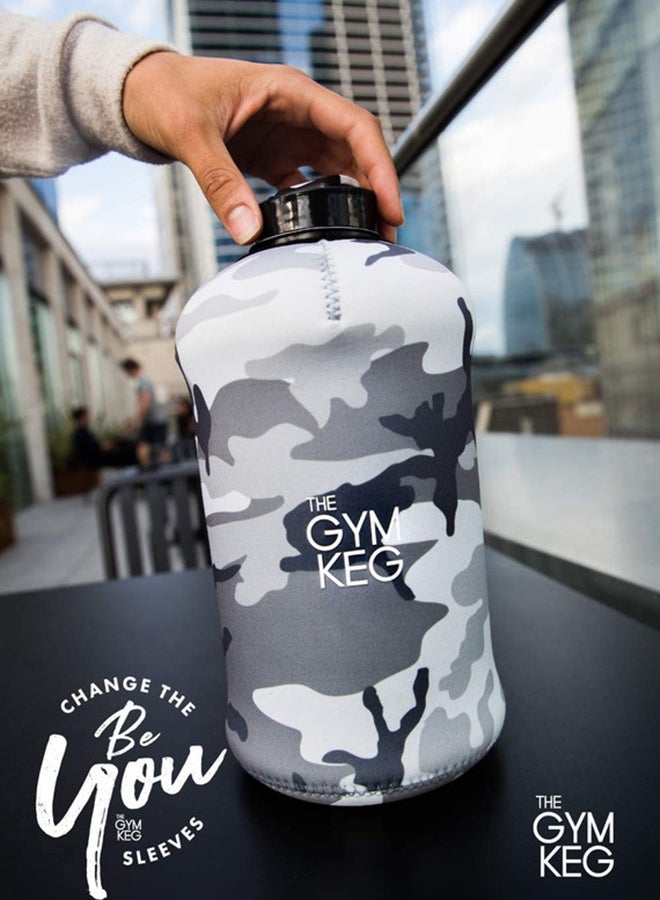 BPA Free Plastic Gallon Hydro Jug Large Eco Friendly Reusable Bottles 2.2Liters