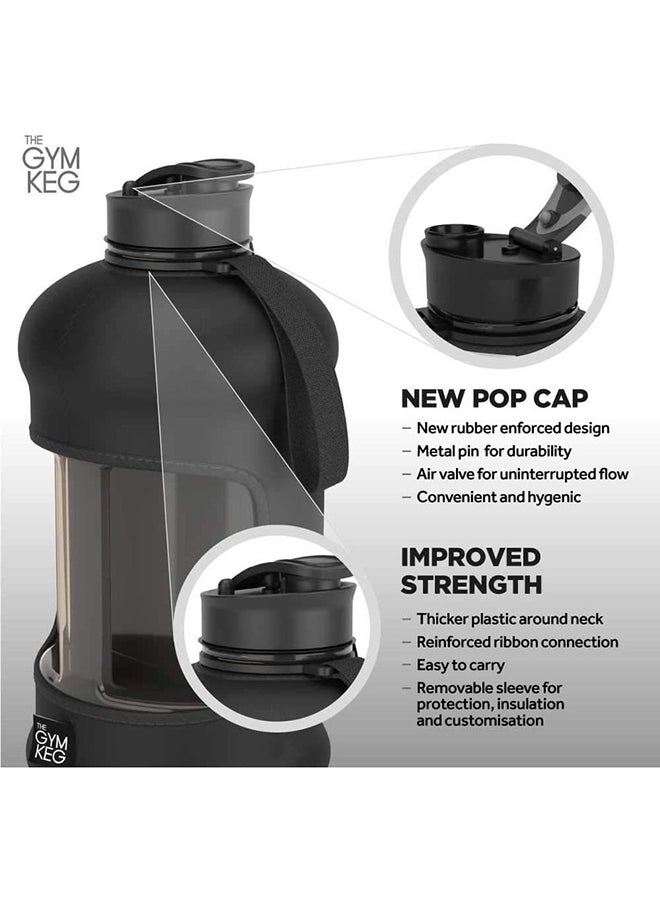 THE GYM KEG BPA Free Plastic Gallon Hydro Jug Large Eco Friendly Reusable Bottle 2.2Liters 2.2Liters  - Image 2