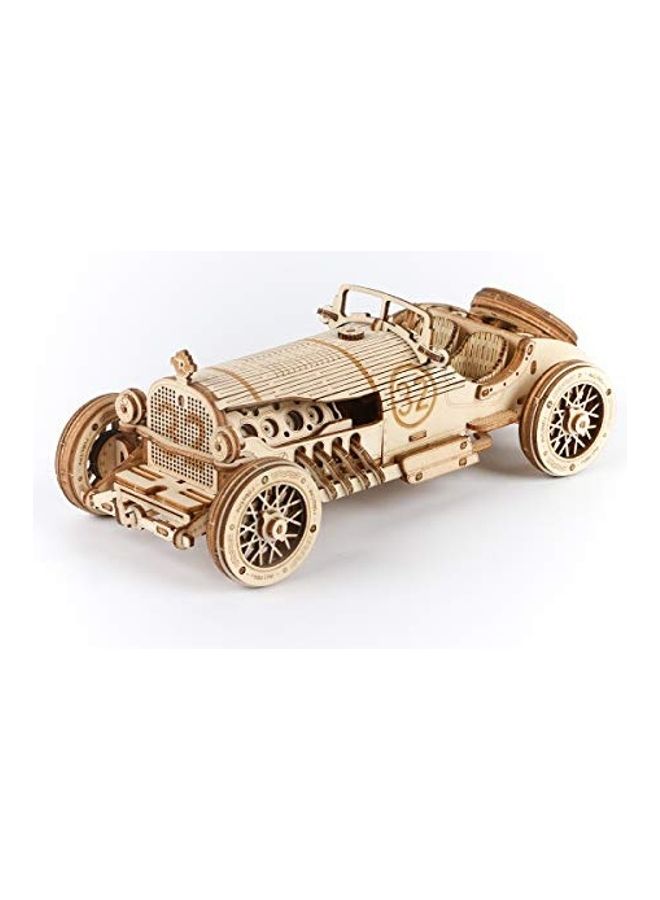 ROKR 3D Wooden Puzzle-Mechanical Car Model-Self Building Vehicle Kit 7.4inch - Image 1