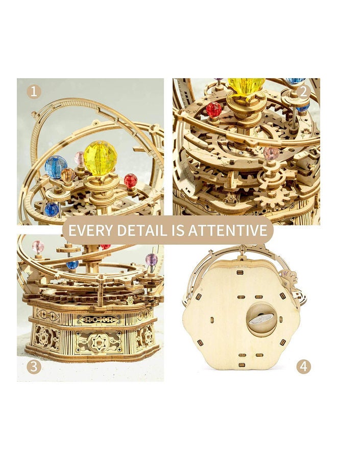 صندوق ألغاز خشبي ميكانيكي ثلاثي الأبعاد يمكنك تركيبه بنفسك 6.1بوصة - Image 3