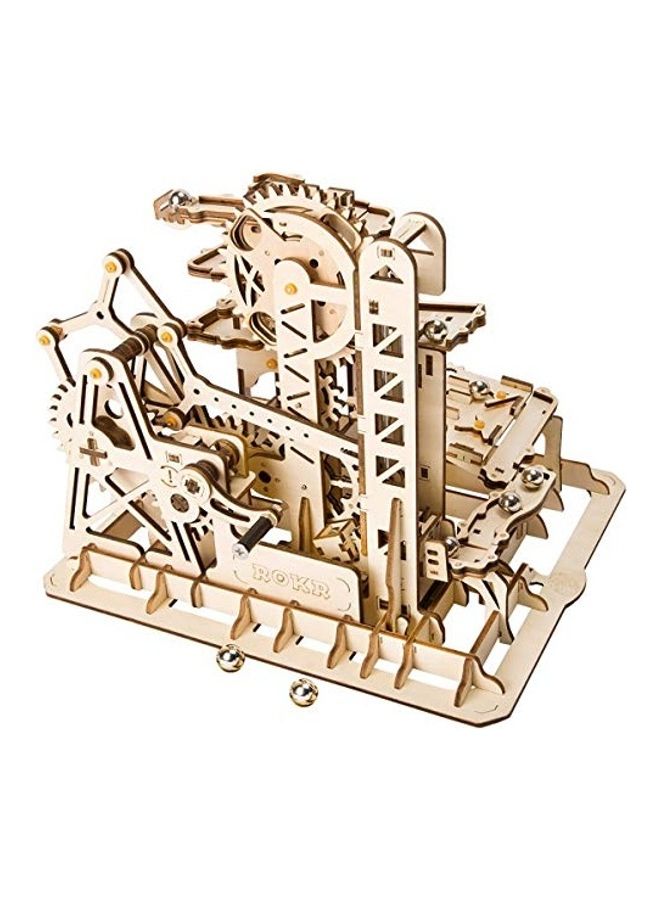 Marble Run 3D Wooden Puzzle Roller Coaster Mechanical Model 10inch - v1635414443/N51620043A_1