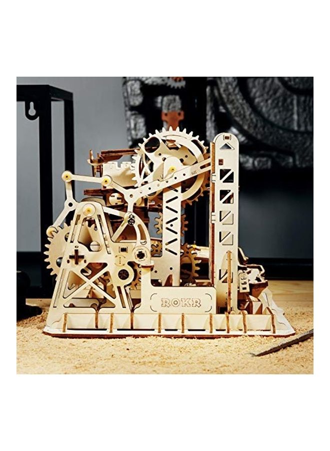 Marble Run 3D Wooden Puzzle Roller Coaster Mechanical Model 10inch - v1635414443/N51620043A_4