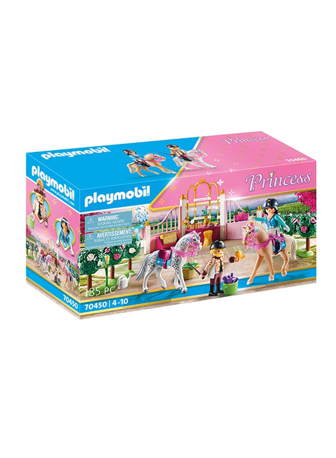 بلاي موبيل مجموعة ألعاب دروس ركوب الخيل - Image 1