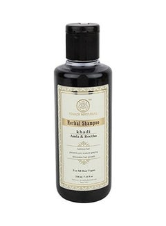 Khadi Natural Pure Herbal Amla & Reetha Hair Cleanser 210ml  - Image 3