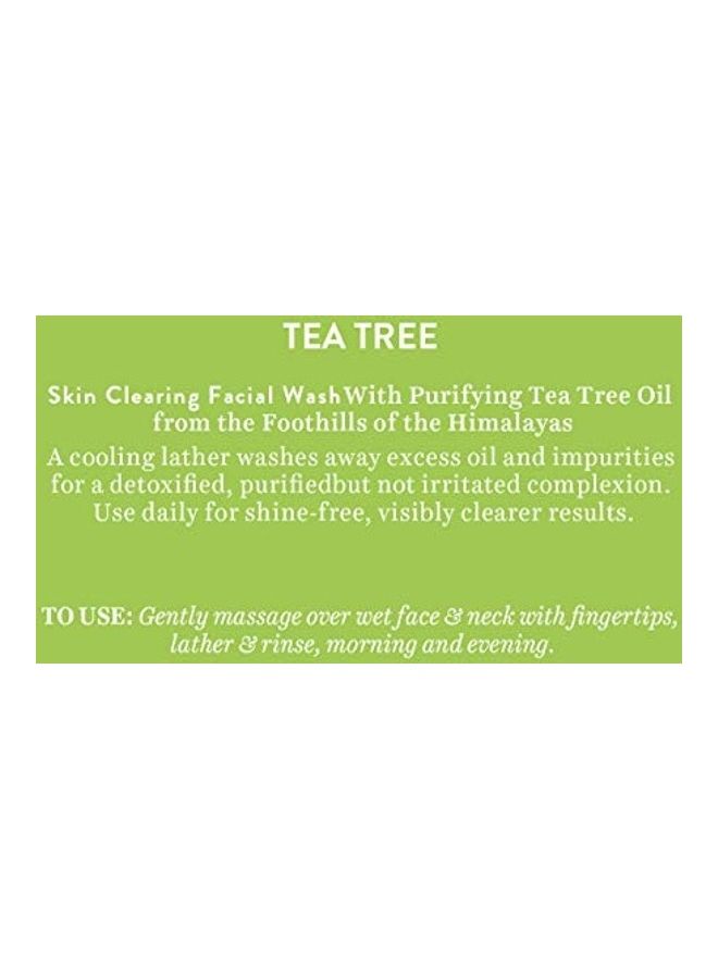 Biotique - Tea Tree Skin Clearing Face Wash Green 150ml - Image 1