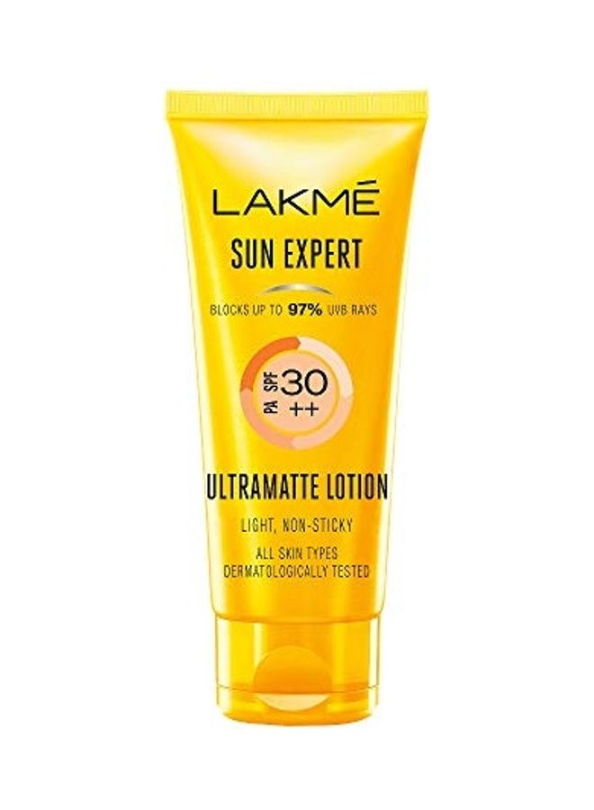 LAKME Sun Expert SPF 30 Ultra Matte Lotion 100ml - Image 1