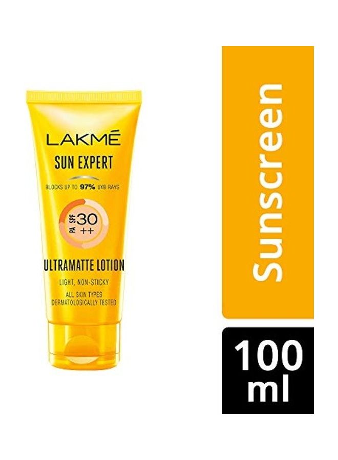 LAKME Sun Expert SPF 30 Ultra Matte Lotion 100ml - Image 2