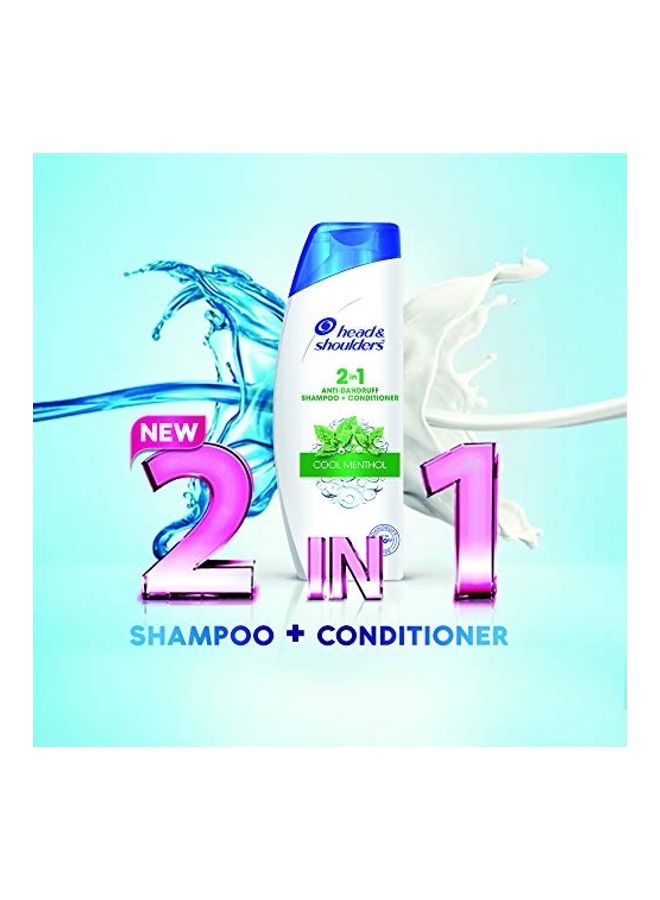 Head & Shoulders 2-In-1 Anti Dandruff Shampoo + Conditioner 180ml - Image 2