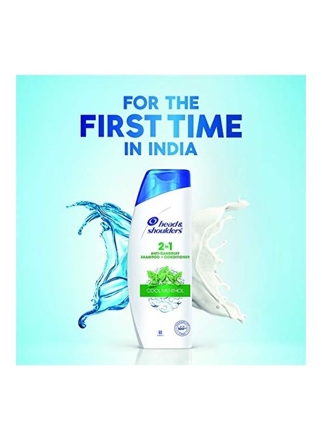 Head & Shoulders 2-In-1 Anti Dandruff Shampoo + Conditioner 180ml - Image 3