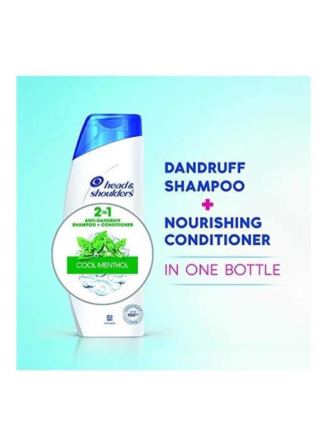 Head & Shoulders 2-In-1 Anti Dandruff Shampoo + Conditioner 180ml - Image 4
