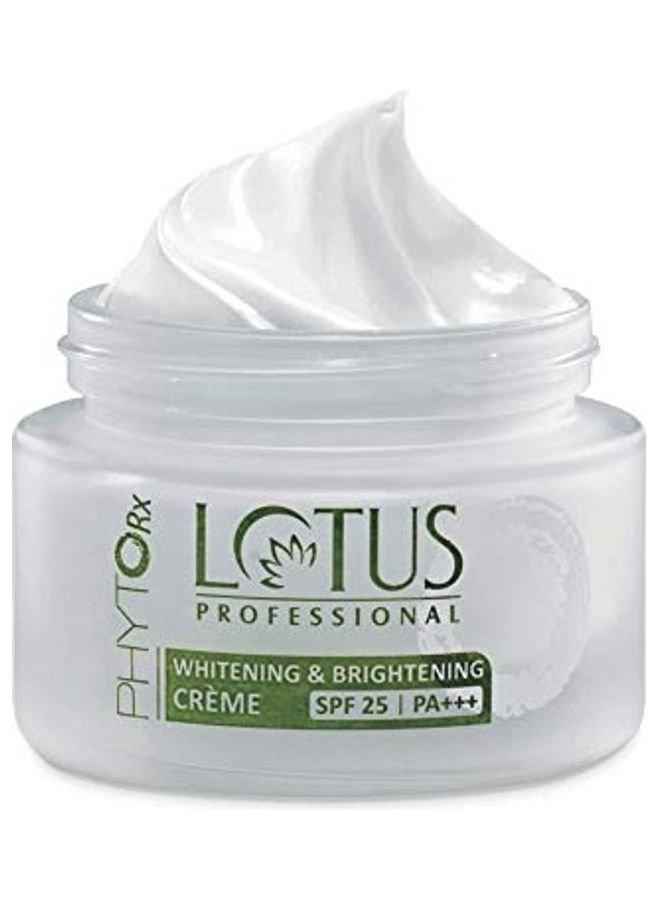 Lotus Professional Phyto Rx Whitening And Brightening Creme SPF 25 PA+++ 50grams  - Image 1