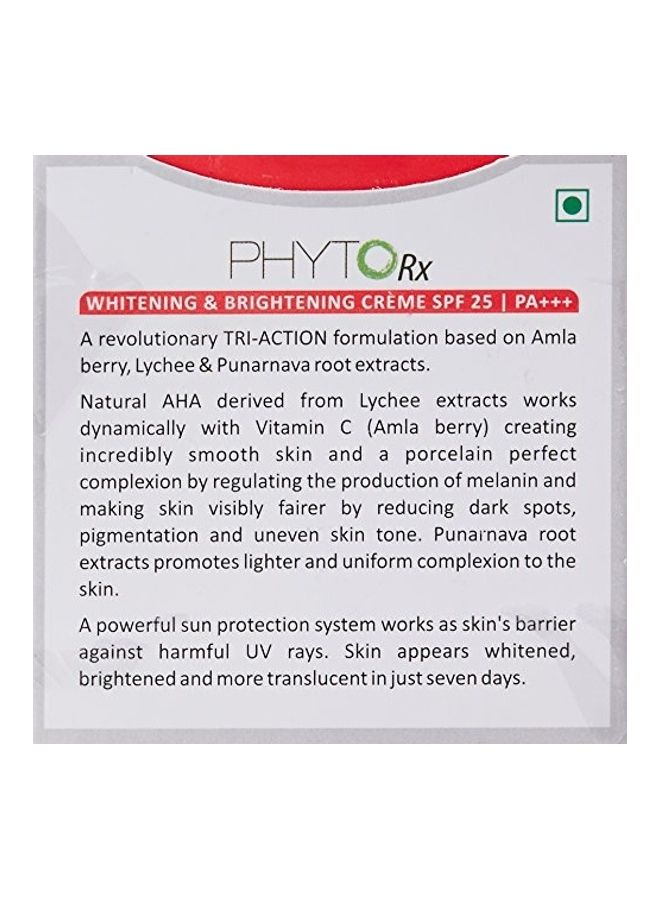 Lotus Professional Phyto Rx Whitening And Brightening Creme SPF 25 PA+++ 50grams  - Image 3