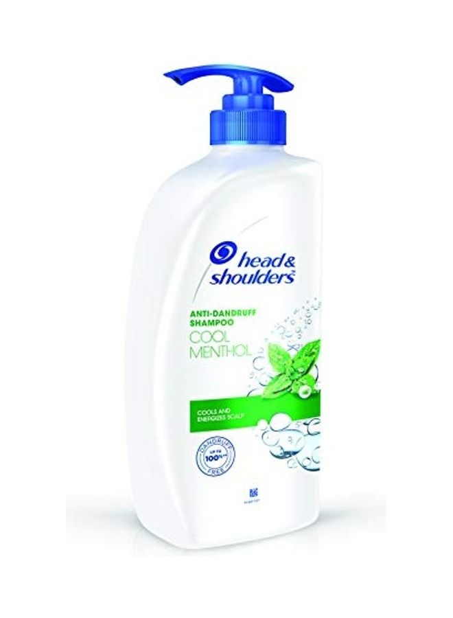 2-In-1 Cool Menthol Anti-Dandruff Shampoo with Conditioner White 650ml