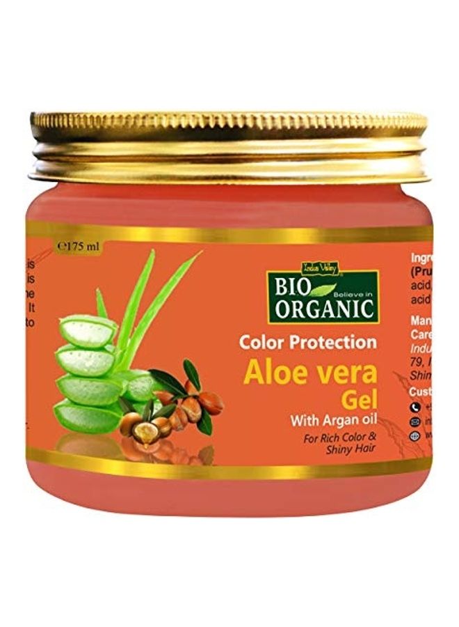 Indus Valley Color Protection Aloe Vera Gel Orange 175ml  - Image 1