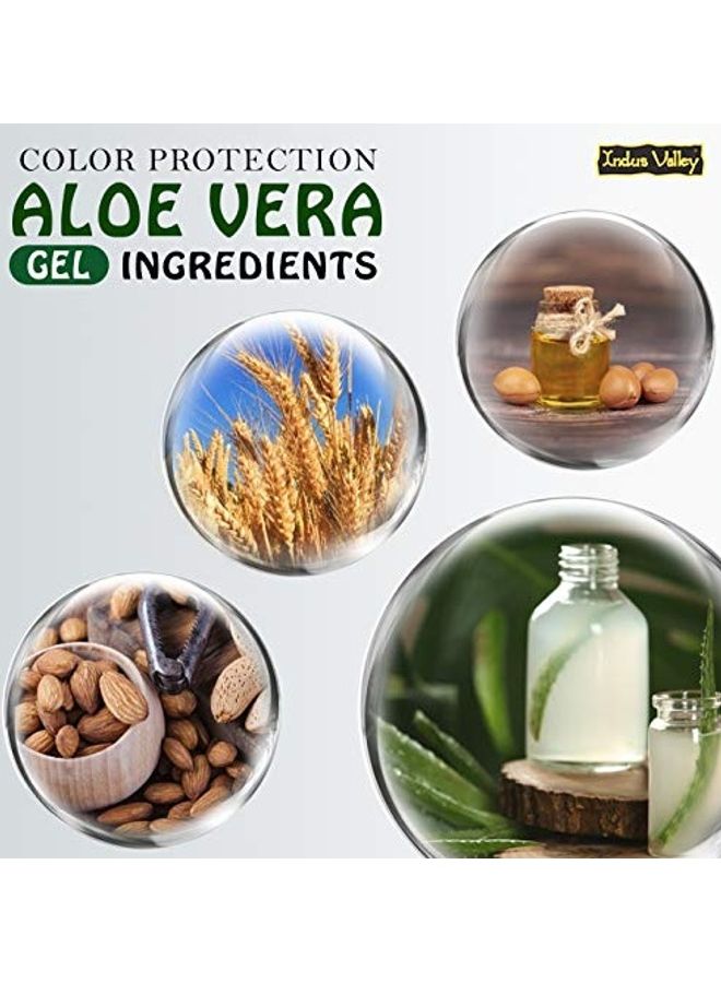 Indus Valley Color Protection Aloe Vera Gel Orange 175ml  - Image 4