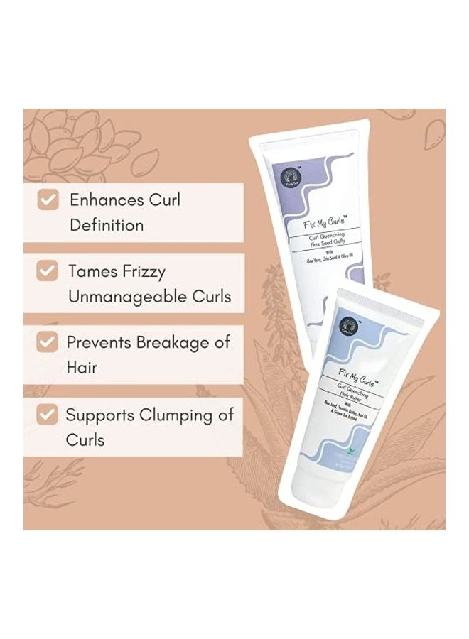 Fix My Curls - Curl Quenching Moisture Bundle White 100grams - Image 1