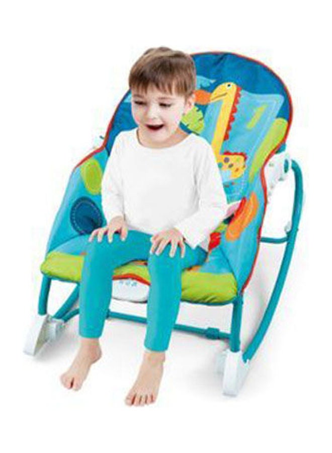 3 In 1 Musical Infant To Toddler Rocker Dining Chair With Game Table - Image 3