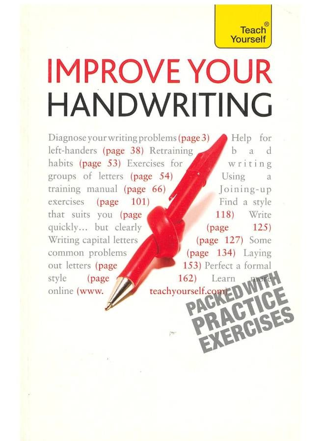 Teach Yourself Improve Your Handwriting Paperback English Paperback English by Rosemary Sassoon - 29-Sep-15 
