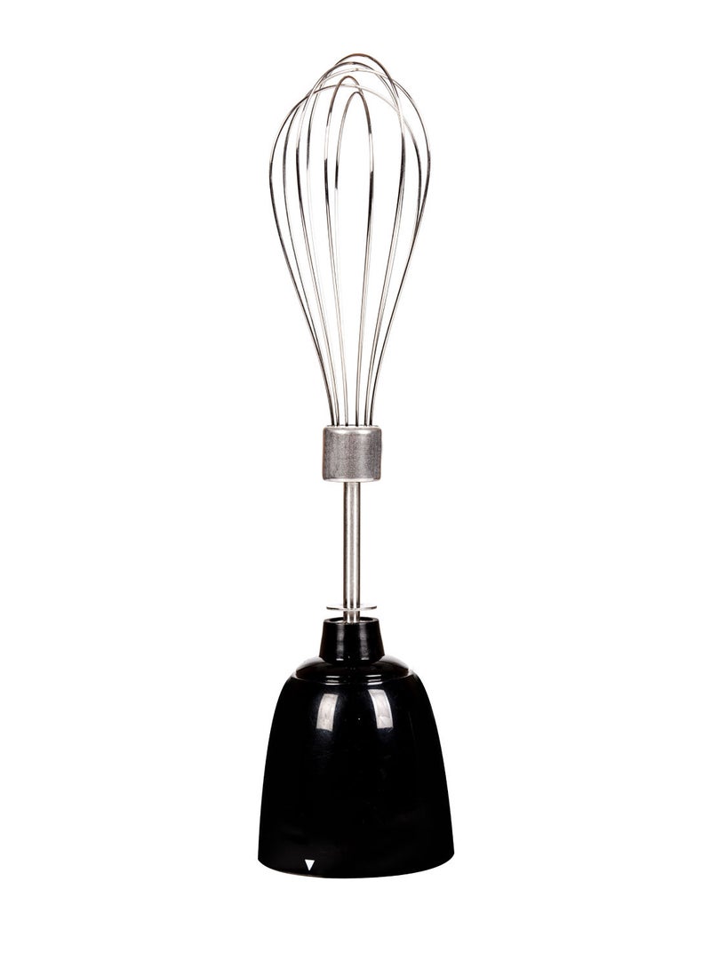 Mediatech 5 in 1 Stainless Steel Hand Blender , 700 watt,Copper Motor, Stainless Steel, 2 Speeds - Includes 500ml Chopper, Whisk, and Cup, MT-HB14 Black/Clear  - Image 4