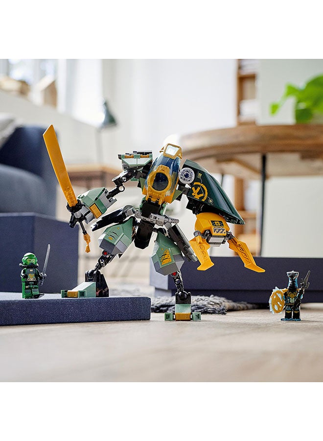 71750 228-Piece Ninjago Lloyd’s Hydro Mech Building Toy Set 7_years