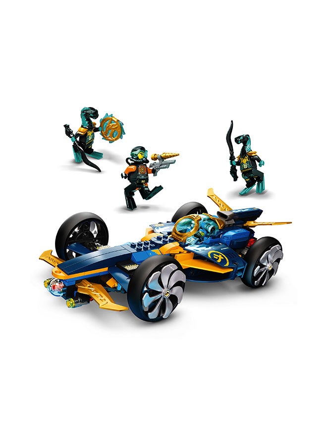 LEGO - 71752 Ninjago Ninja Sub Speeder Building Set, 2 In 1 Submarine And Car Toy With Cole Jay Minifigures 8+ Years - Image 1