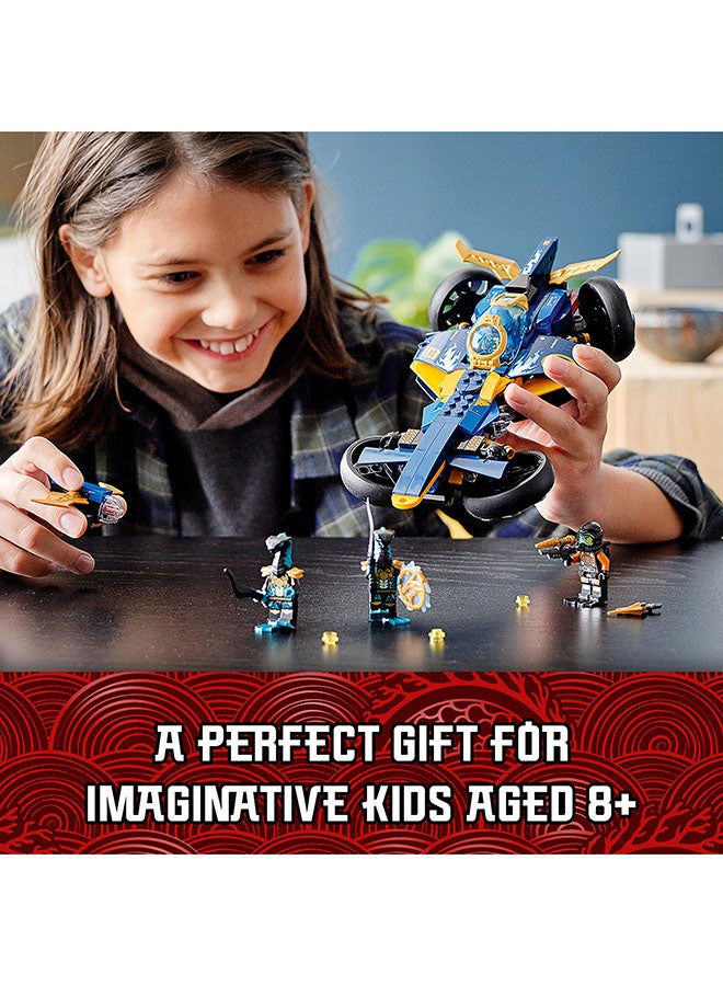 LEGO - 71752 Ninjago Ninja Sub Speeder Building Set, 2 In 1 Submarine And Car Toy With Cole Jay Minifigures 8+ Years - Image 1