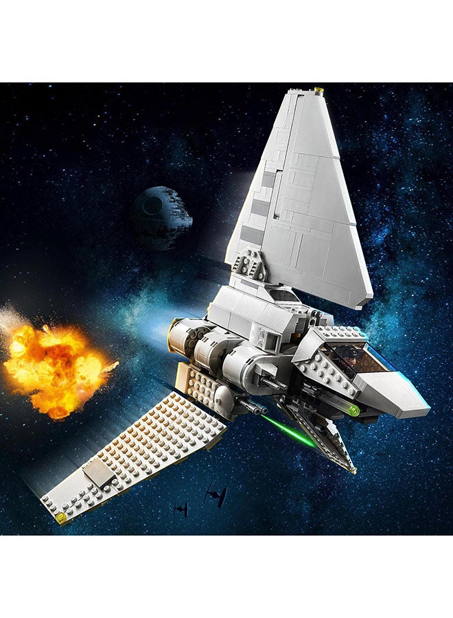 LEGO - 75302 Star Wars Imperial Shuttle Building Set With Luke Skywalker Lightsaber And Darth Vader Minifigures 9_years - Image 1