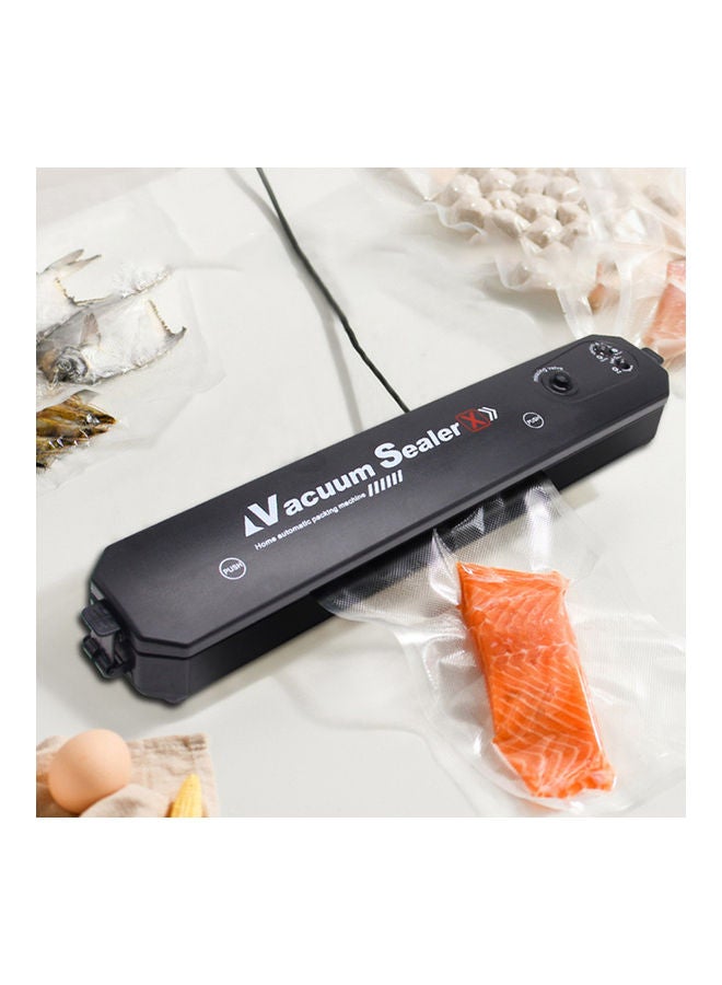 10-Piece Vacuum Bag Sealing Machine Black 37.20x7.00x8.50cm  - Image 3