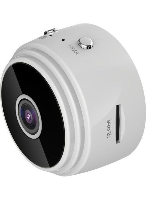 1080P Wireless Mini Hidden Camera with Motion Detection Portable Night Vision Surveillance Camera White