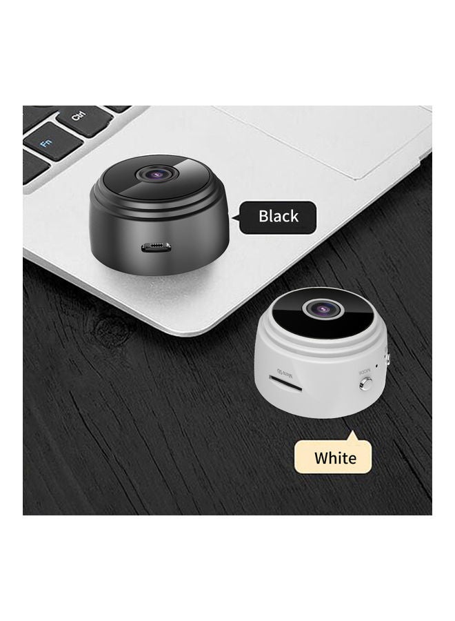 1080P Wireless Mini Hidden Camera with Motion Detection Portable Night Vision Surveillance Camera White