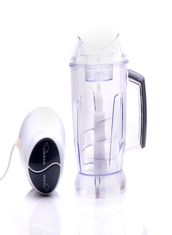 Chopper, 1.5 Liters Capacity Bowl , 4 Durable Stainless Steel Blades, Powerful Motor for Chopping, Pureeing & Mincing,Break-Proof Flask 1.5 L 700 W MT-CR20 Black