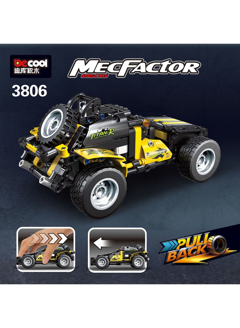 Decool 392+ Pieces Off-Road Racing Car  - Image 3