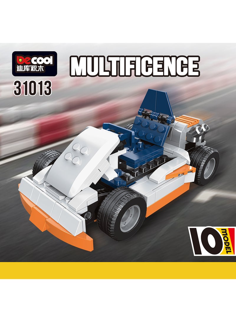 Decool 222+ Pieces Engineering Forklift (10 Model) - Image 5