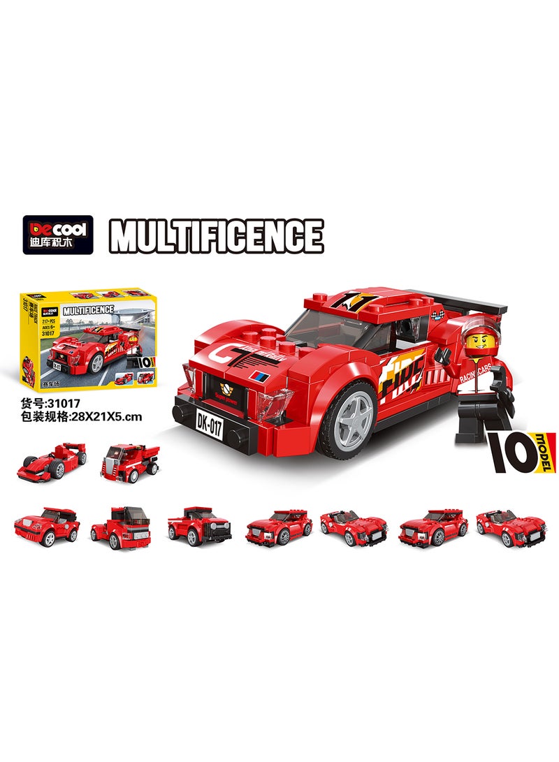 217+ Pieces Race Track (10 Model)