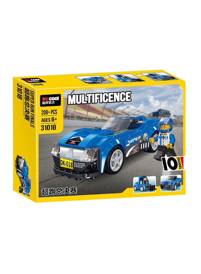 Decool 208+ Pieces Super Run Finals (10 Model) - Image 1