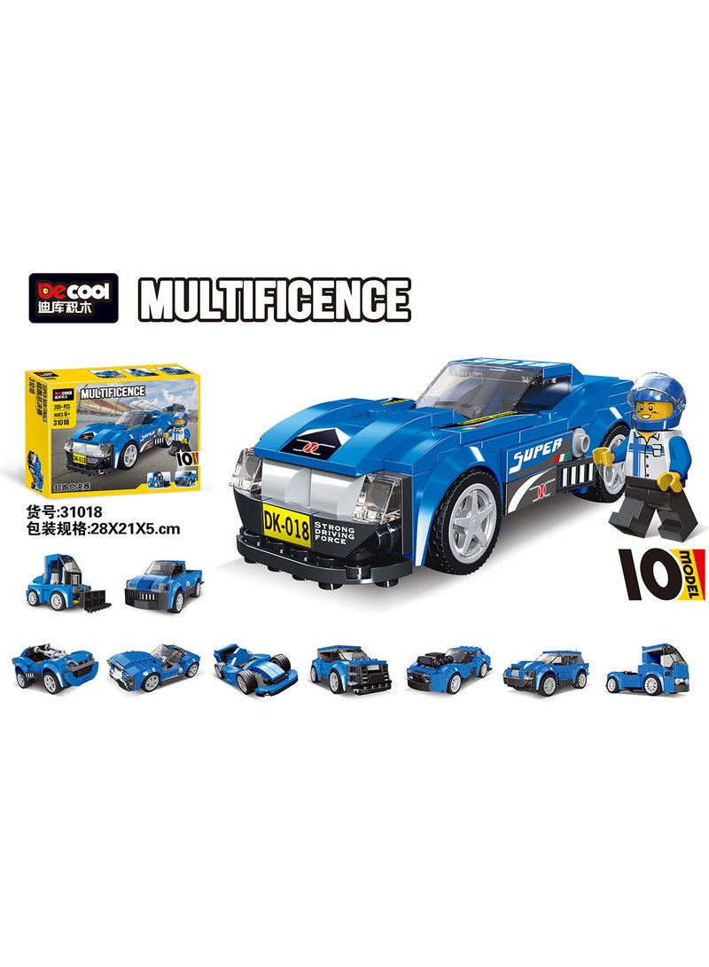 Decool 208+ Pieces Super Run Finals (10 Model) - Image 2