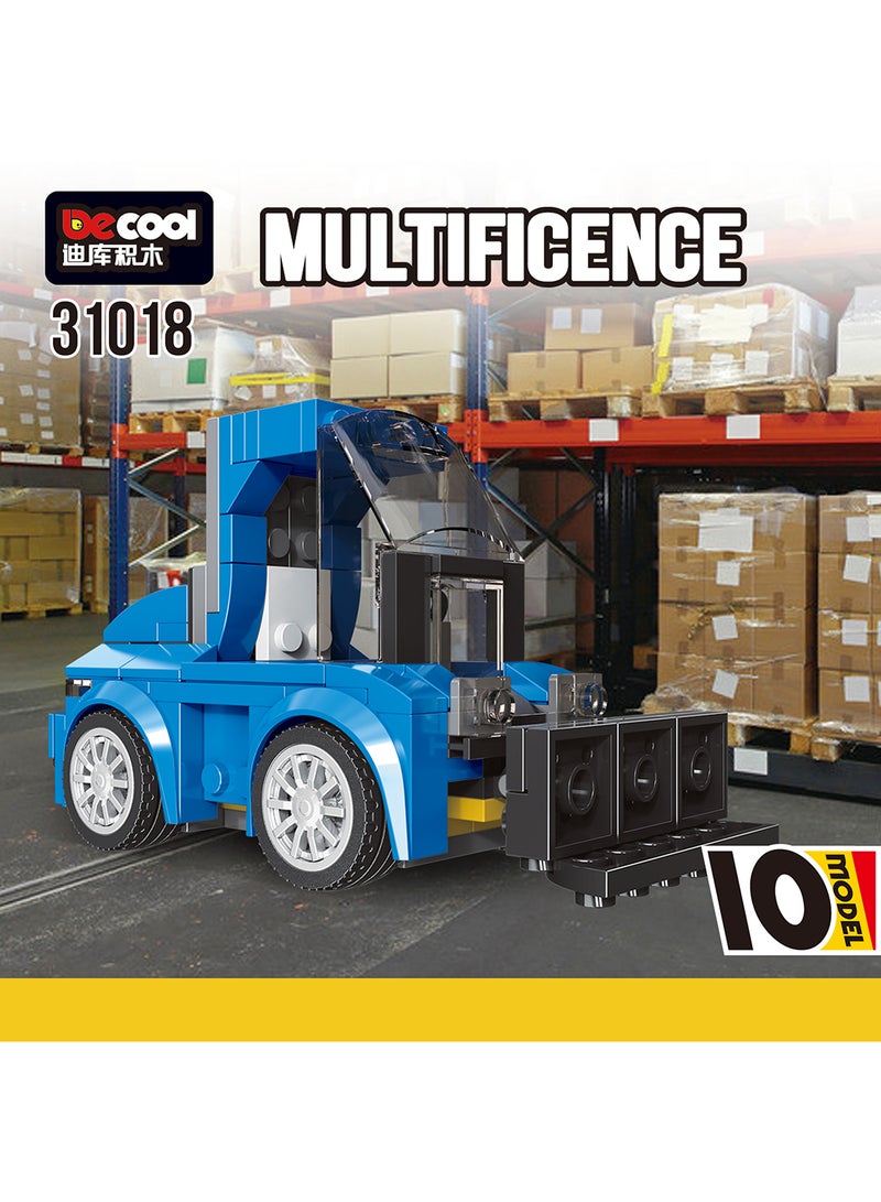 Decool 208+ Pieces Super Run Finals (10 Model) - Image 4