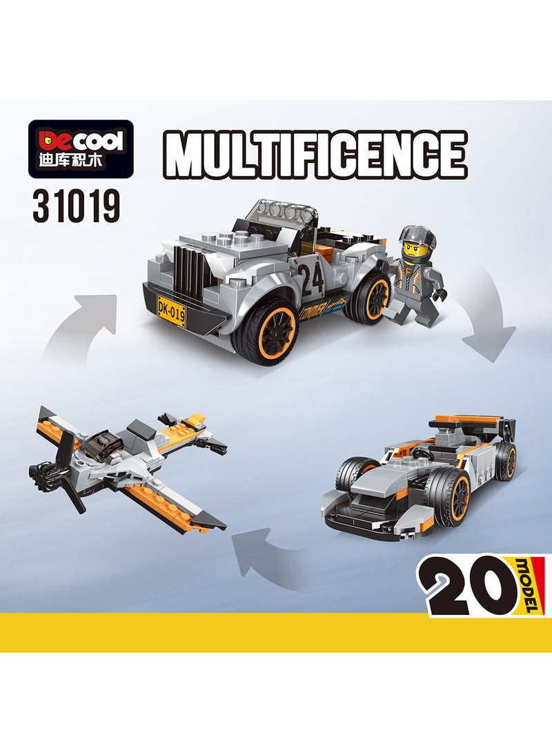 Decool - 233+ Pieces Wilderness Pursuit (20 Model) - Image 1